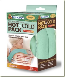 Bed Buddy Aromatherapy Hot and Cold Pack - Green Fresh