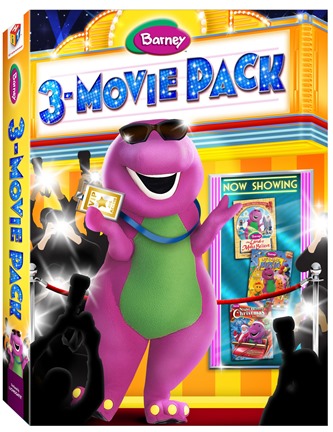 Barney 3 Movie Pack