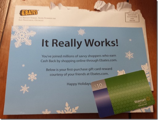 walmart gift card for joining ebates.com