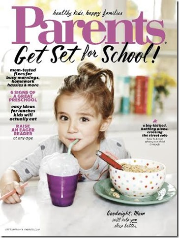 Parents Magazine September 2014
