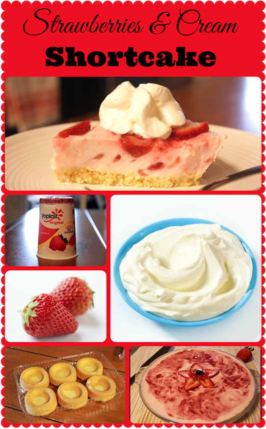 Strawberries and Cream Shortcake